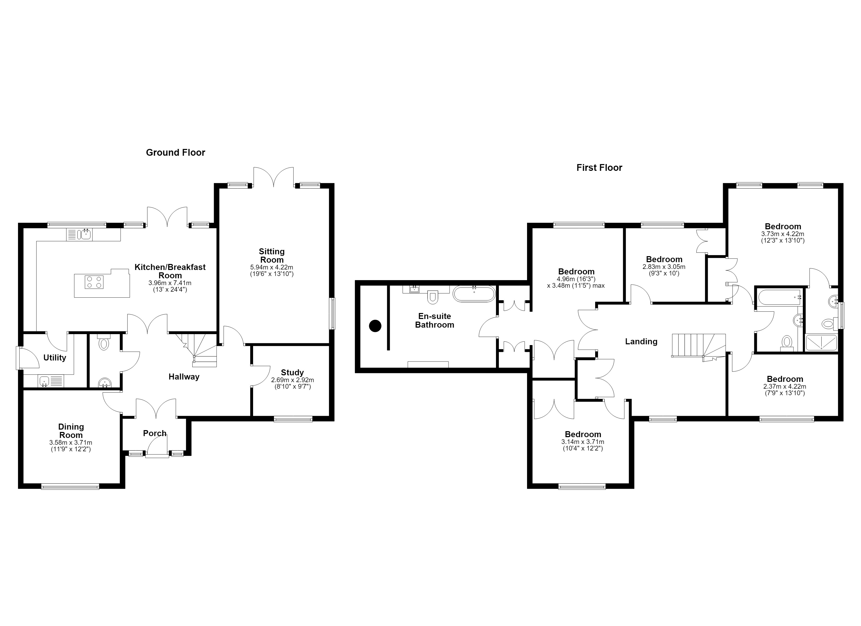 24 Observatory Field, Winscombe floorplan