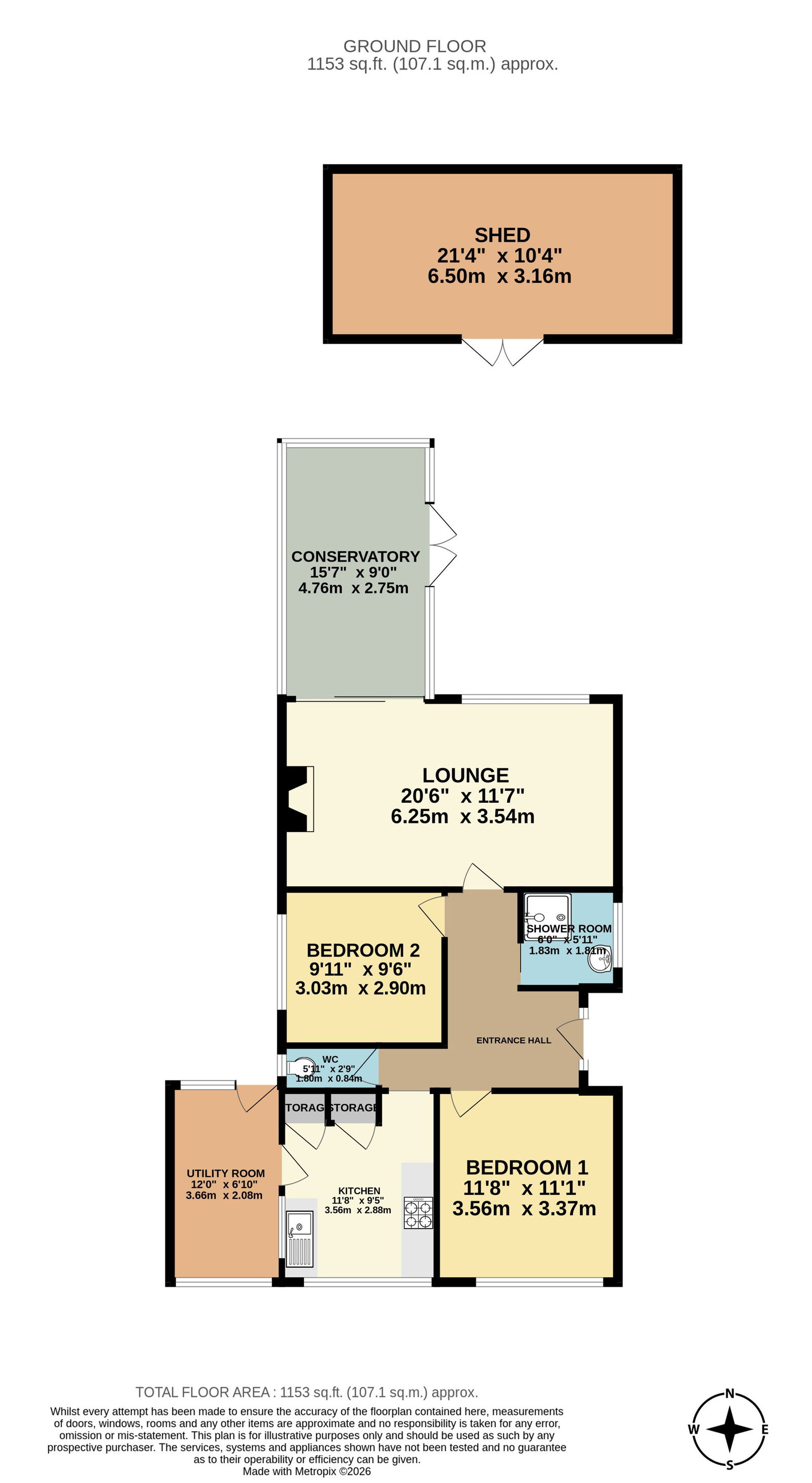42, Highfield Road, Sheerness floorplan