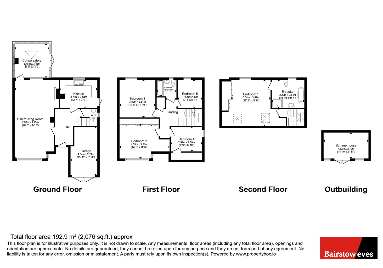 43, Linden Crescent, Woodford Green floorplan