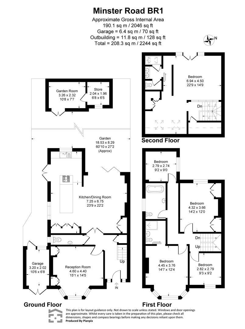 Minster Road, Kent floorplan