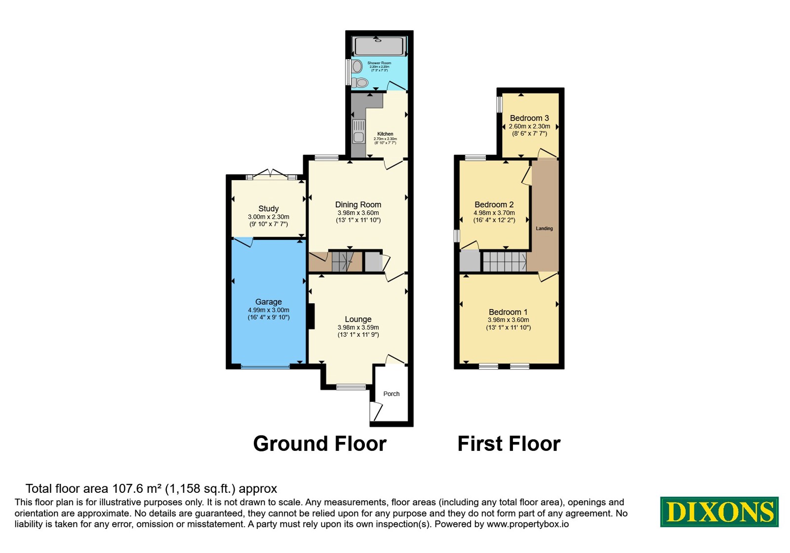 97, Jiggins Lane, West Midlands floorplan