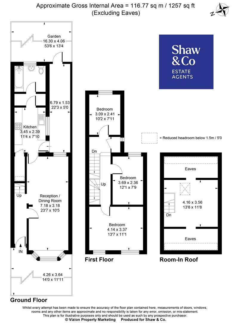 25, Lea Road, Southall floorplan