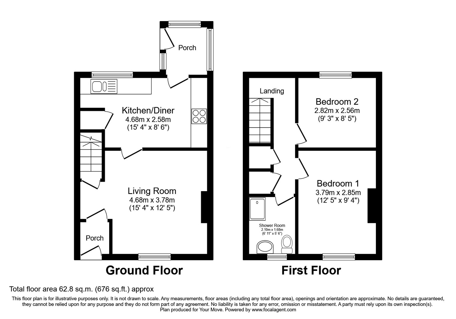 4, Tower Hill Road, Skelmersdale floorplan
