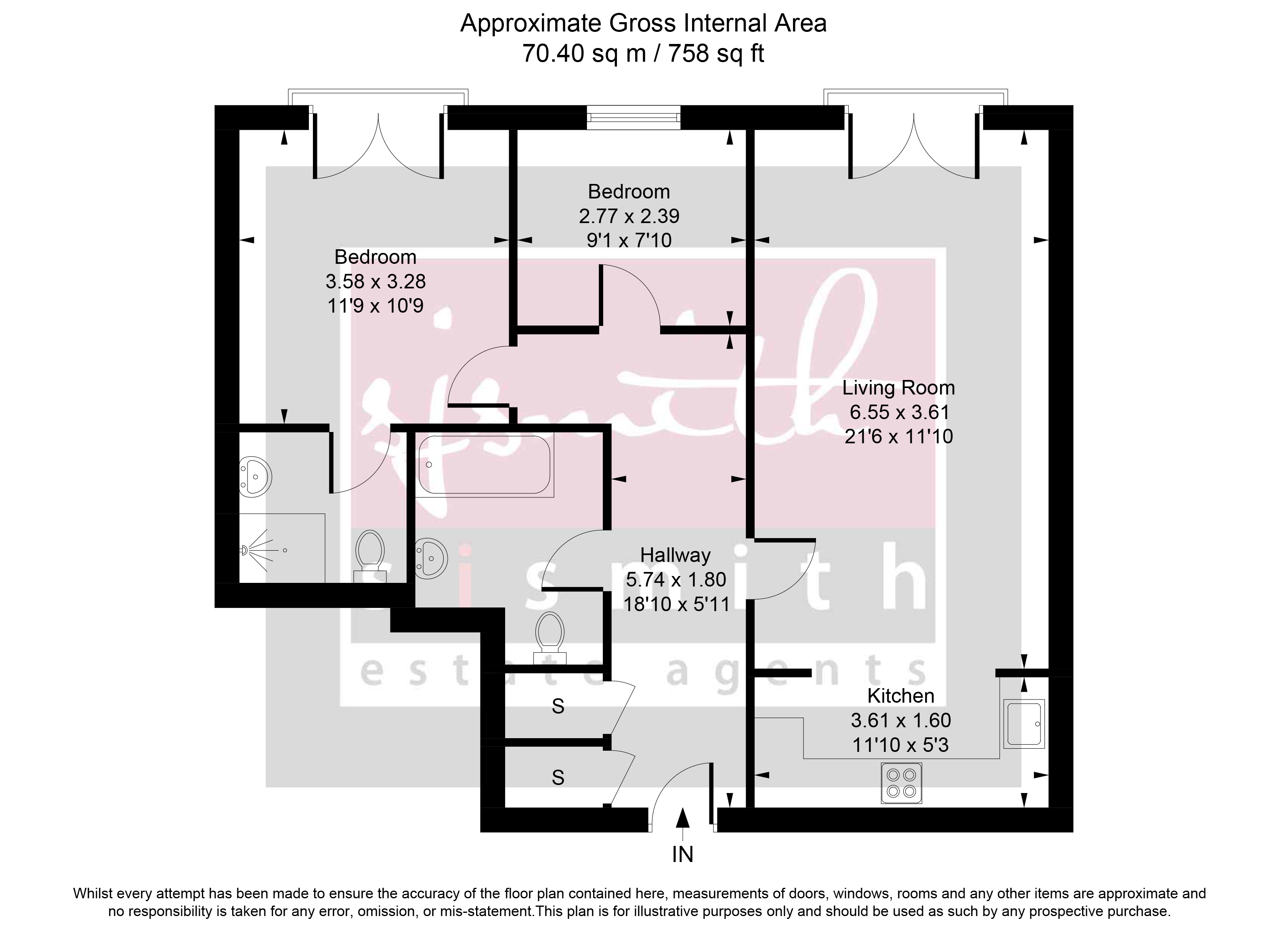 119, Wooldridge Close, Feltham floorplan