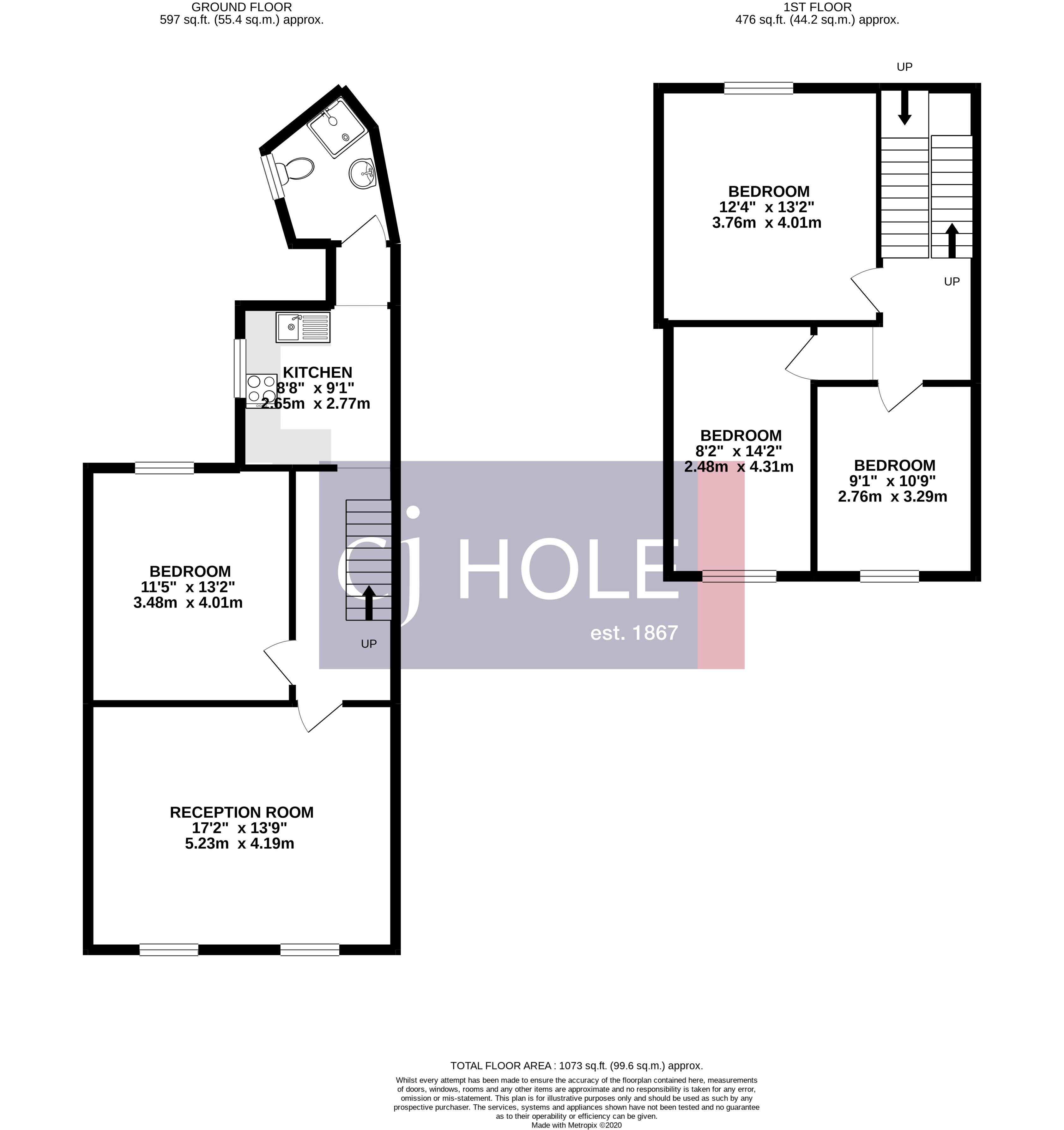 Cromwell Road, Bristol floorplan