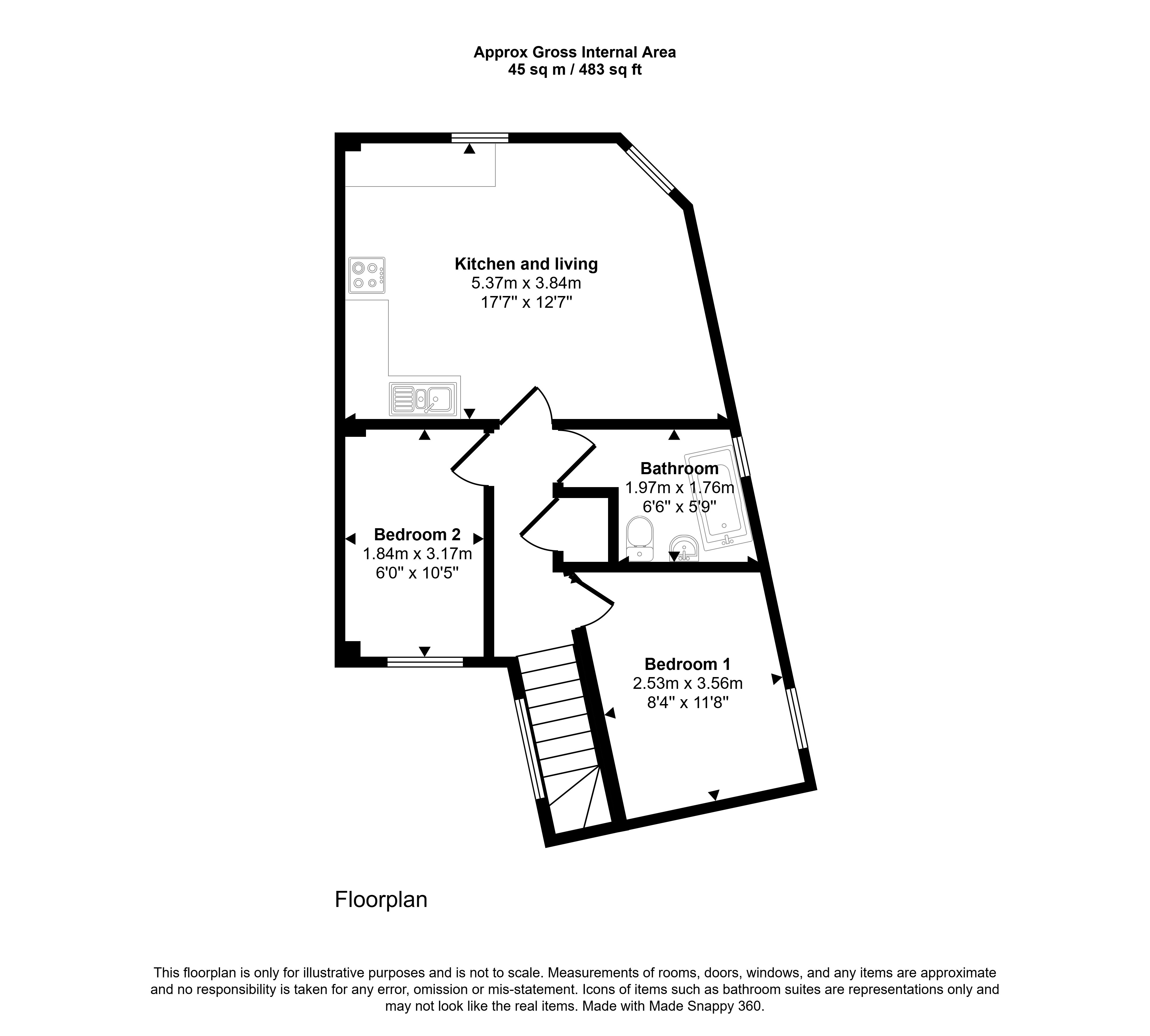 Railway Street floorplan