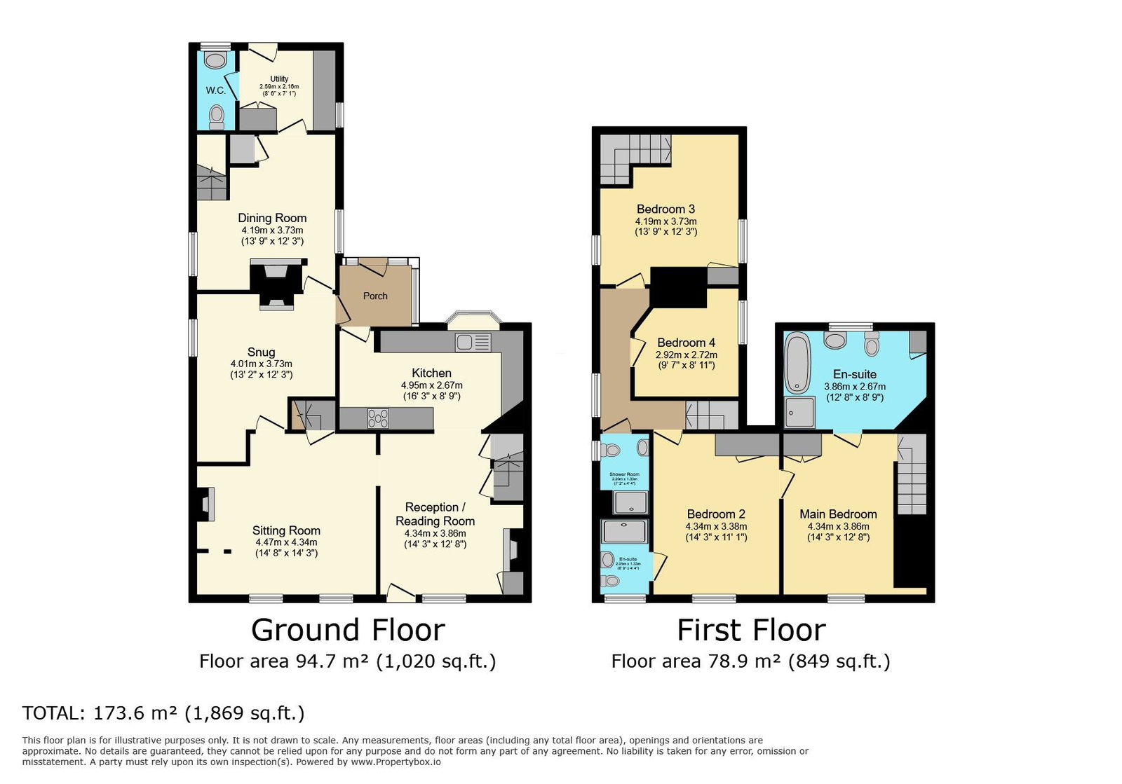Corner Cottage, 6 Station Road, Leicester floorplan
