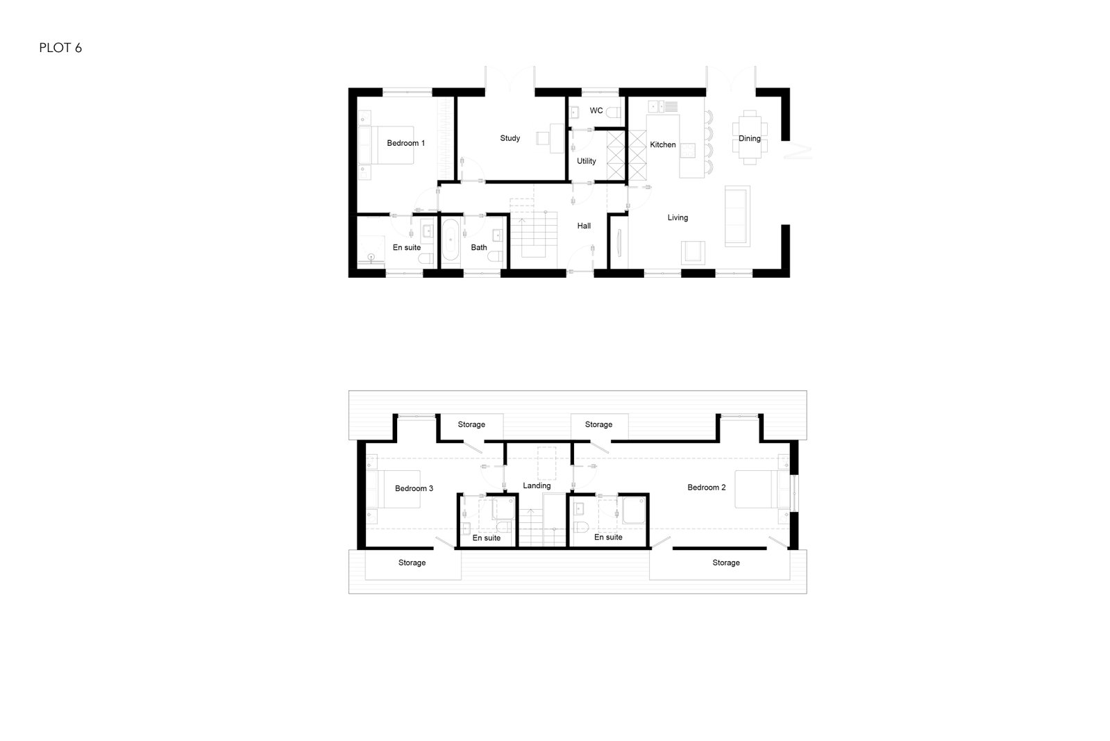 Plot 6 - Meadow View, Norwood Hill Road, Charlwood floorplan