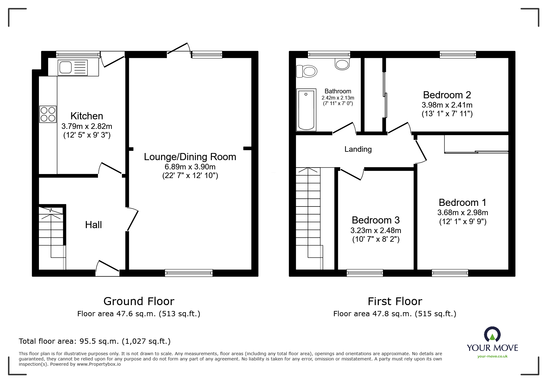 6, Dovecote Mews, Kirmond Road, Market Rasen floorplan