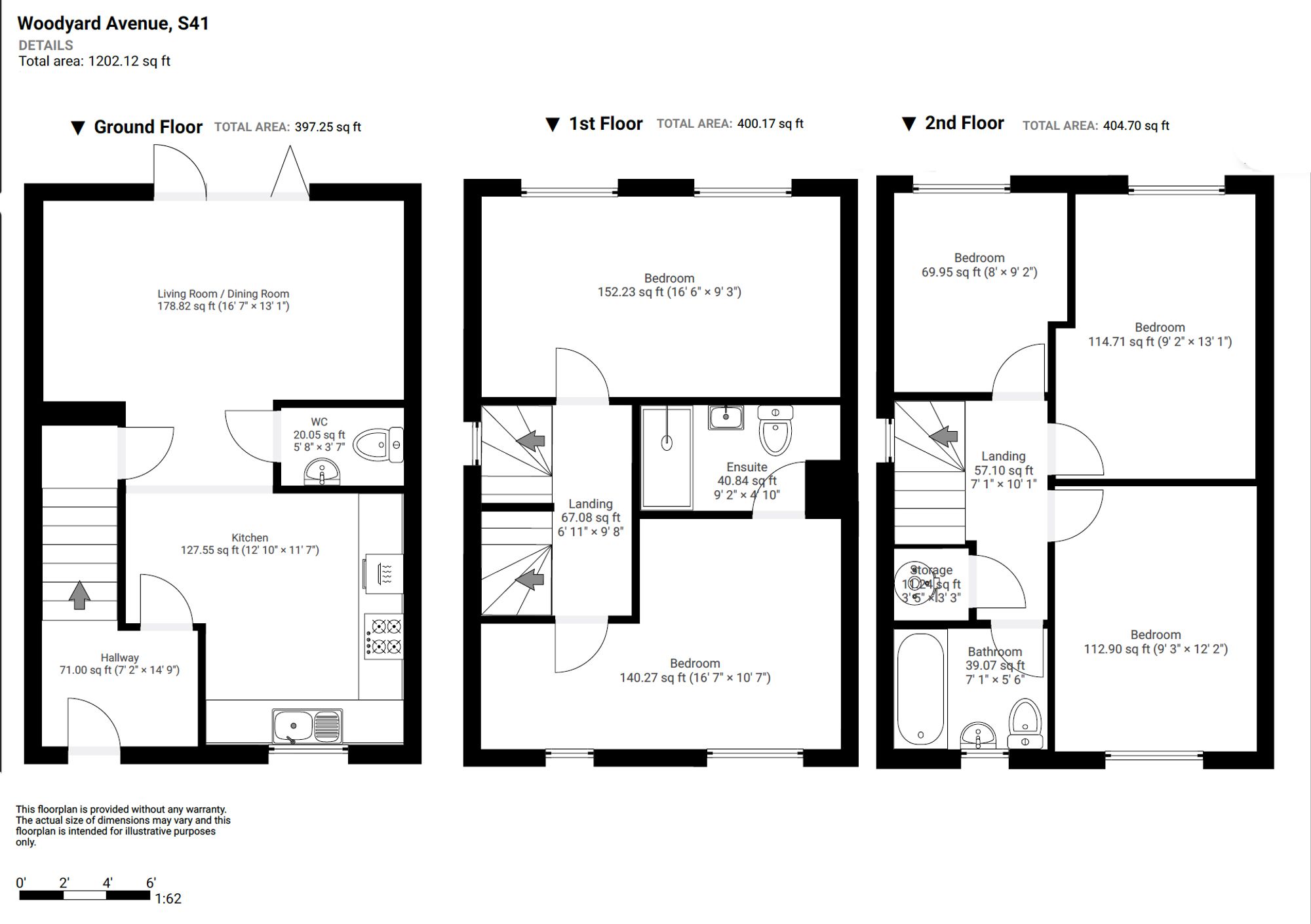 91 Woodyard Avenue, Chesterfield floorplan