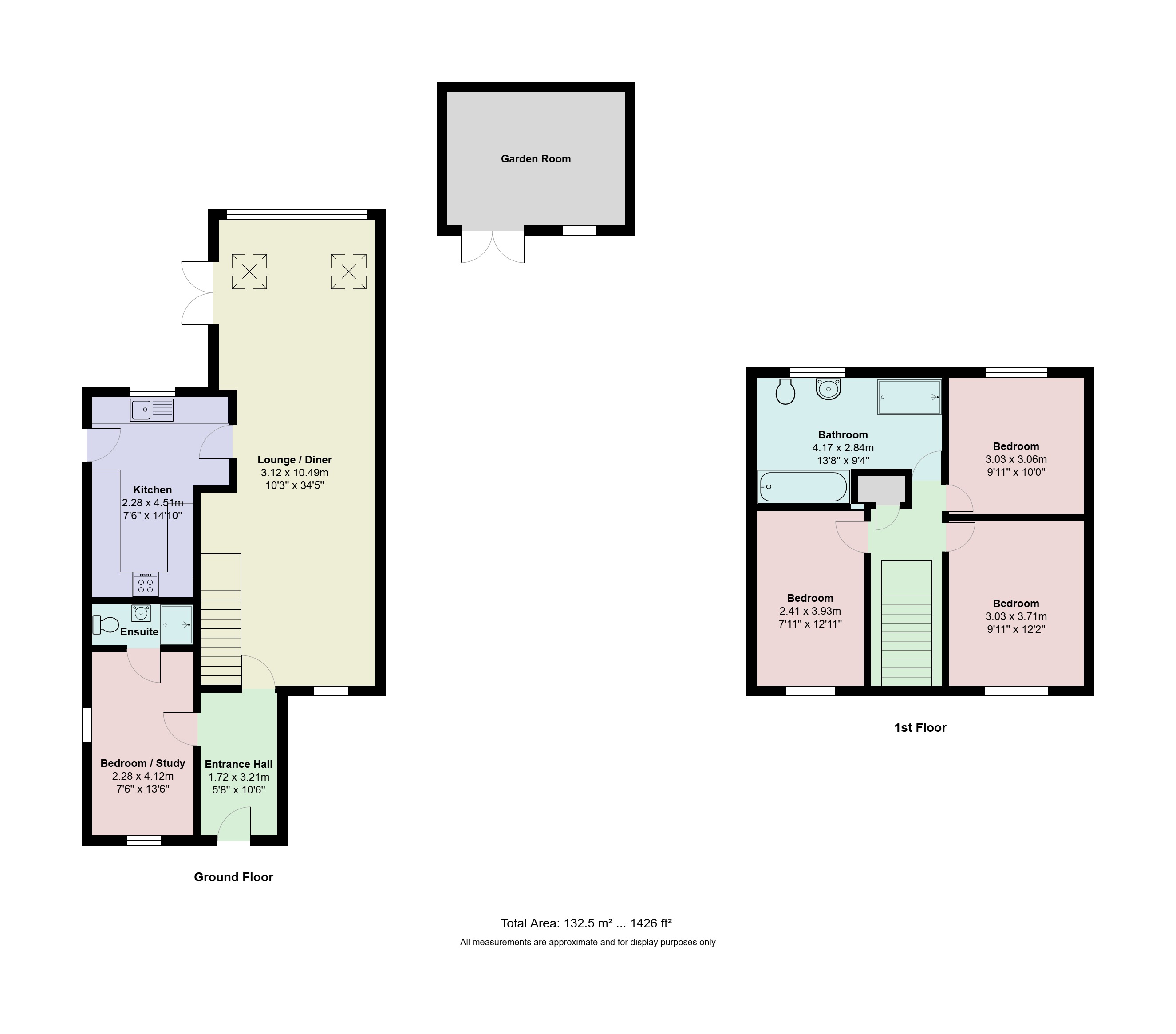 2, Cedar Close, Cedar Close, Royston floorplan