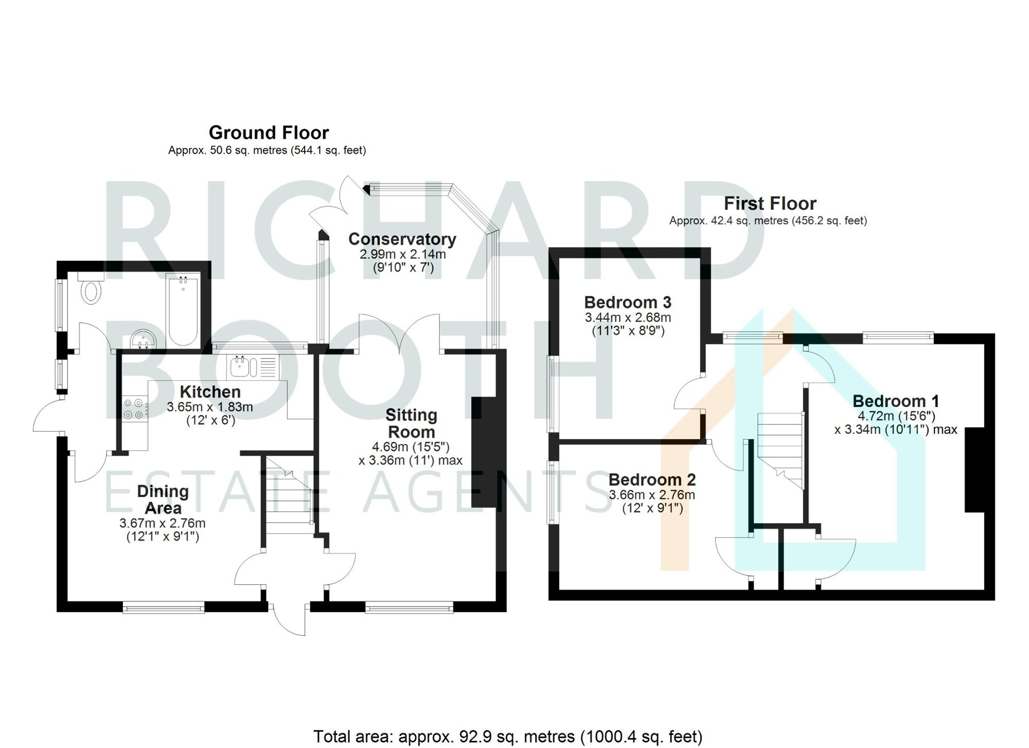 12 Martins Lane, Ely floorplan