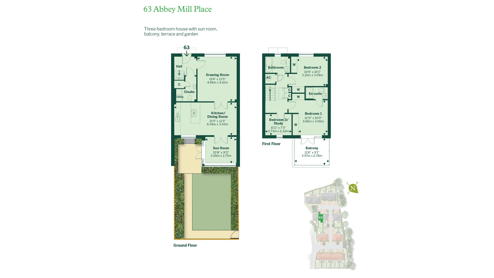 Unit 63,, Abbey Mill Place, Bishops Waltham floorplan