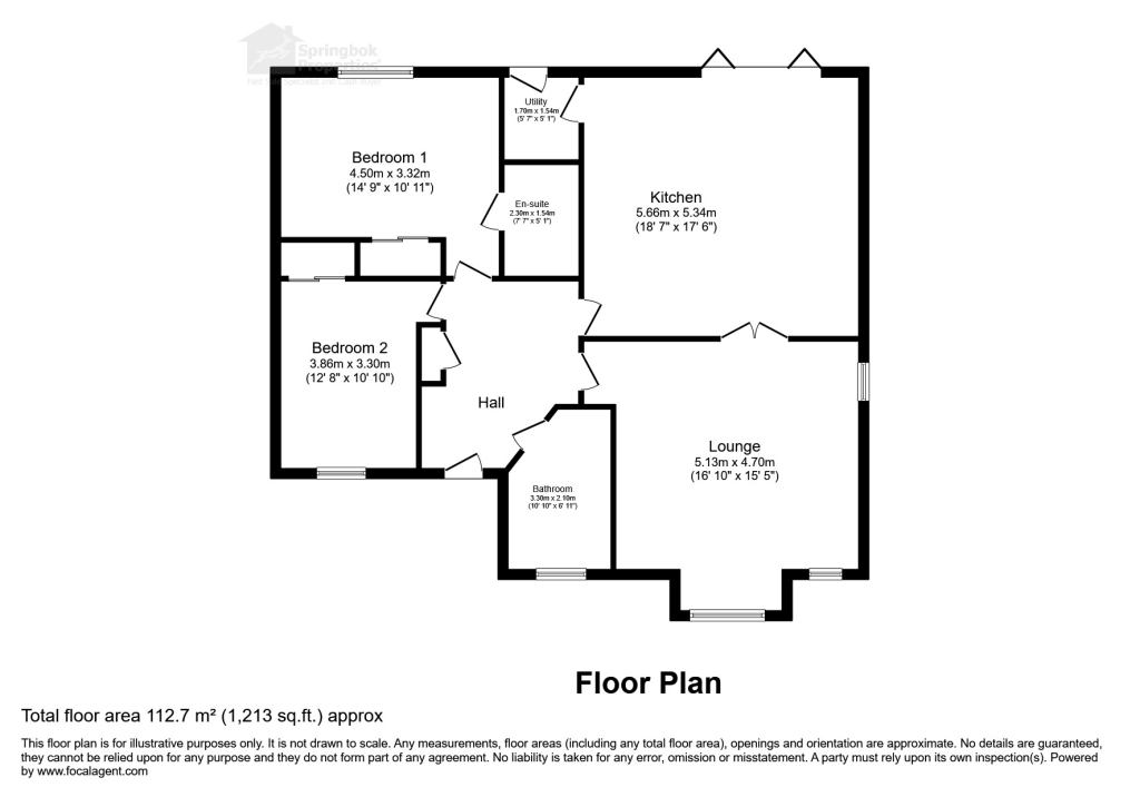 8, Churchfield Meadow, Worcester floorplan