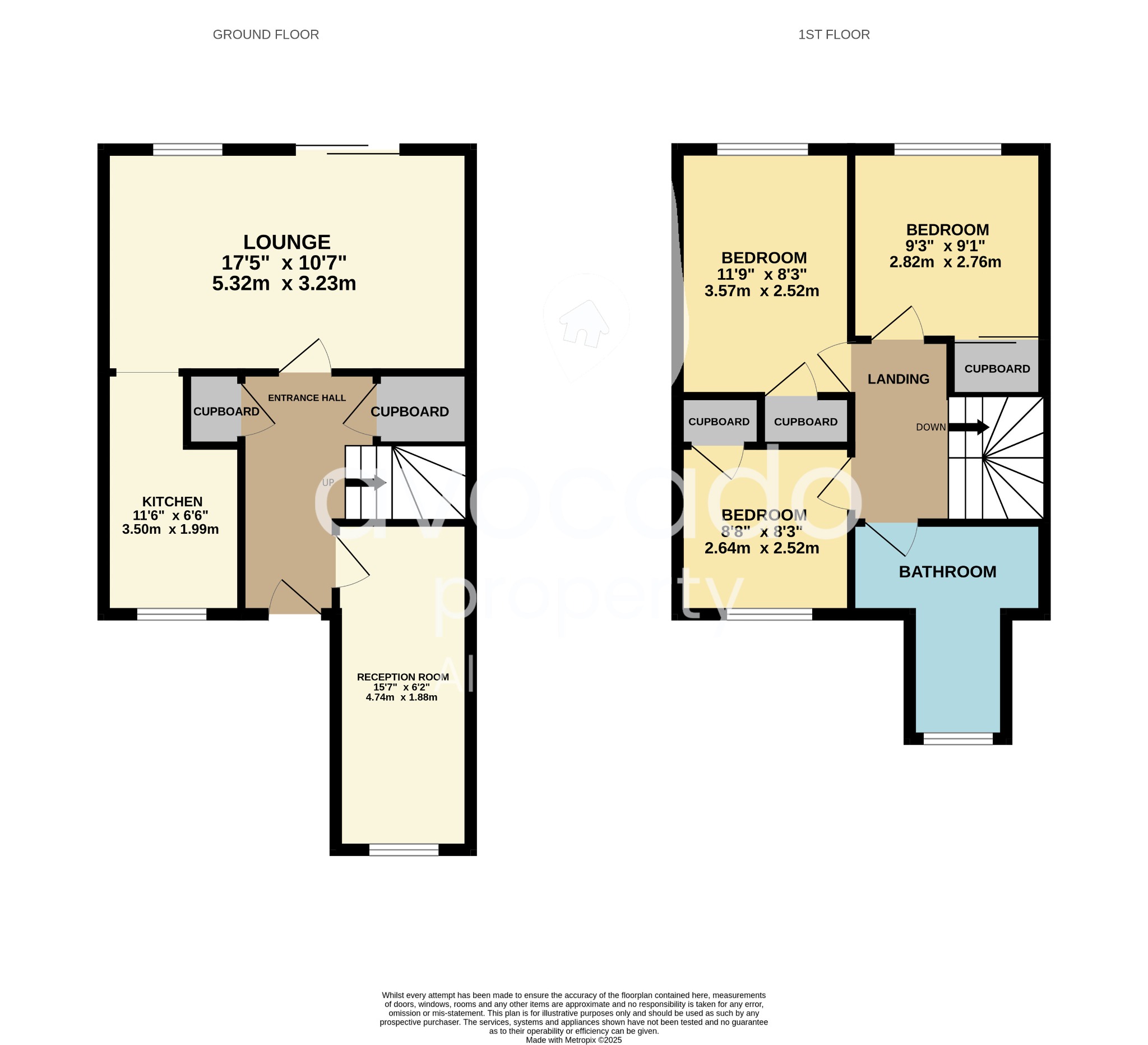 9 Hopcraft Close, Upper Arncott, Oxfordshire floorplan
