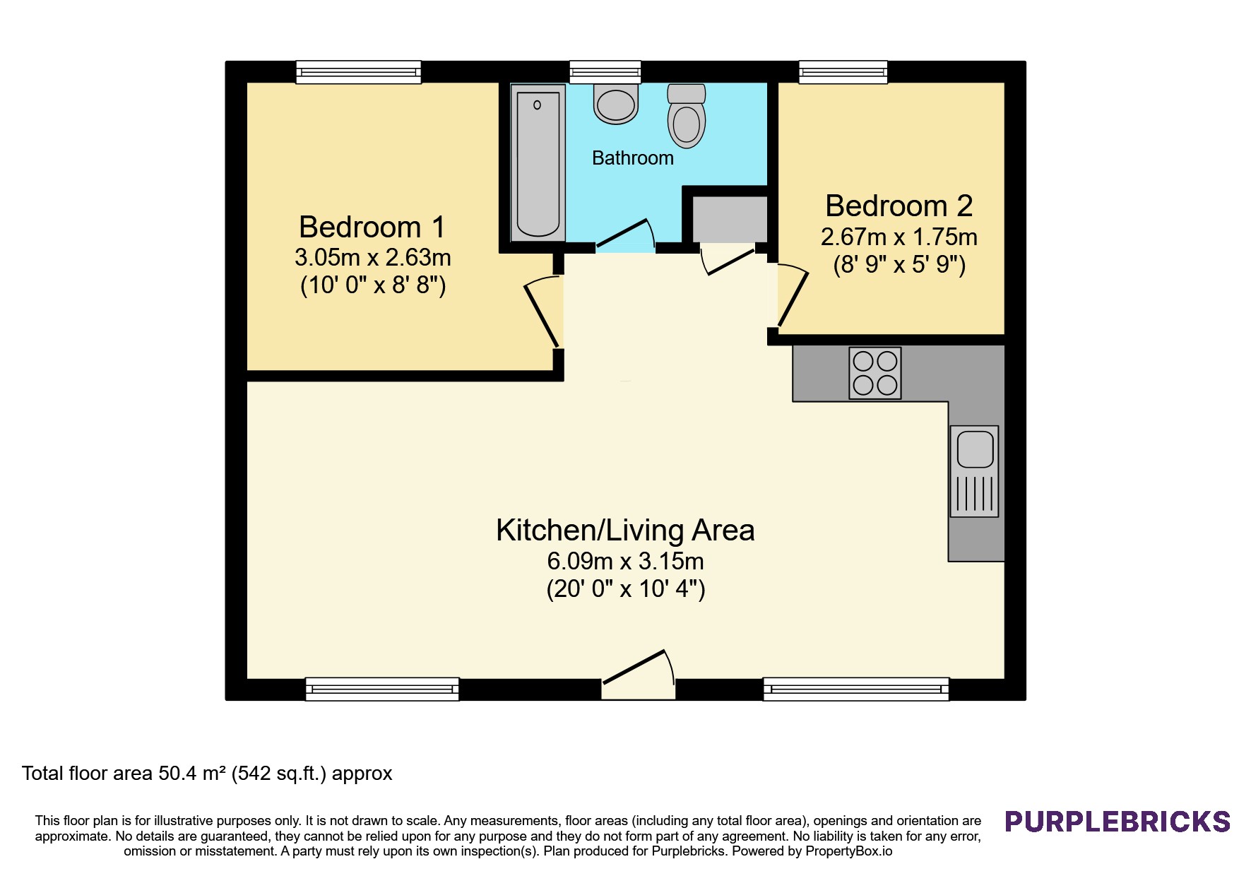 22, The Glade, Kilkhampton floorplan