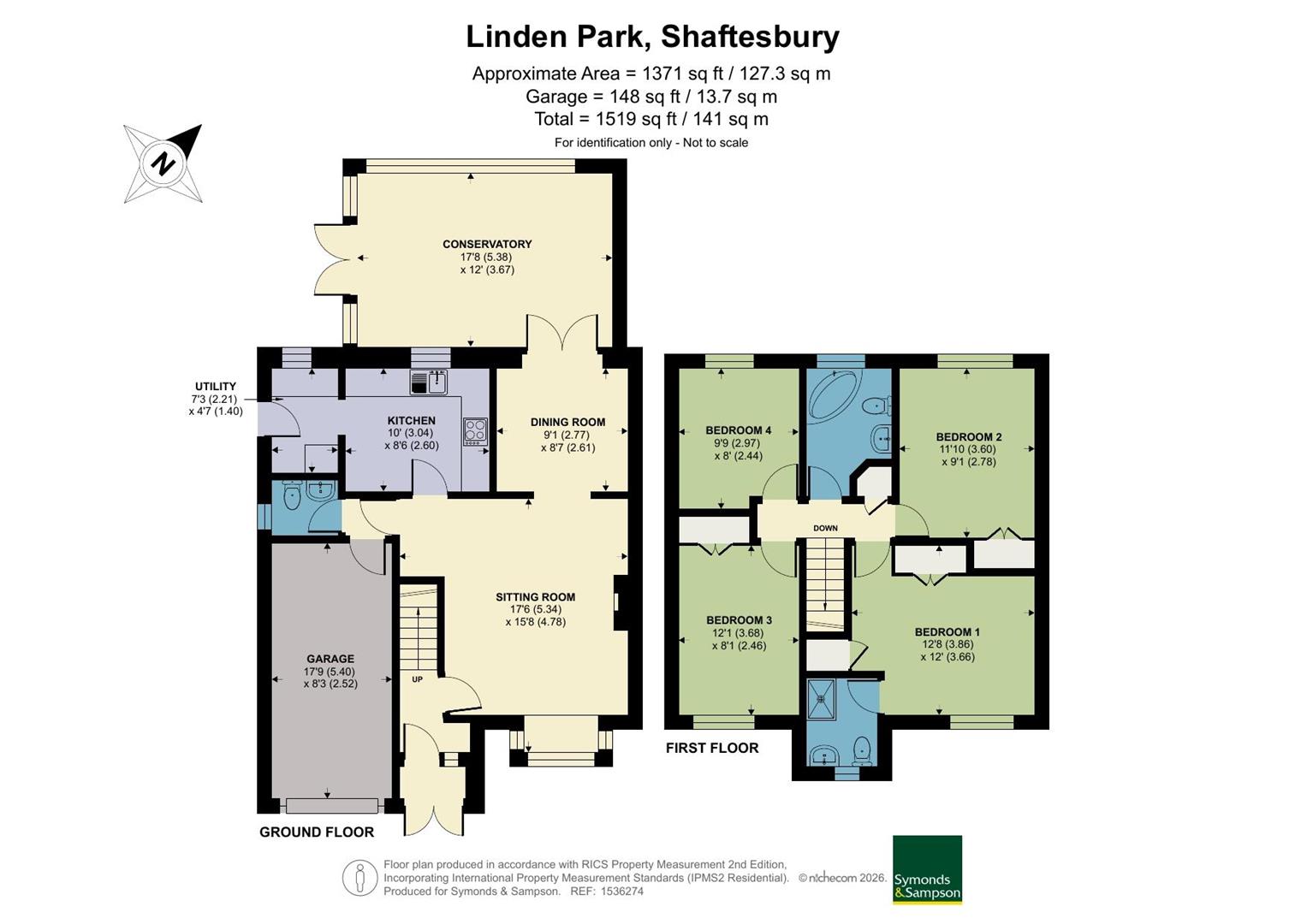 Linden Park, Shaftesbury floorplan