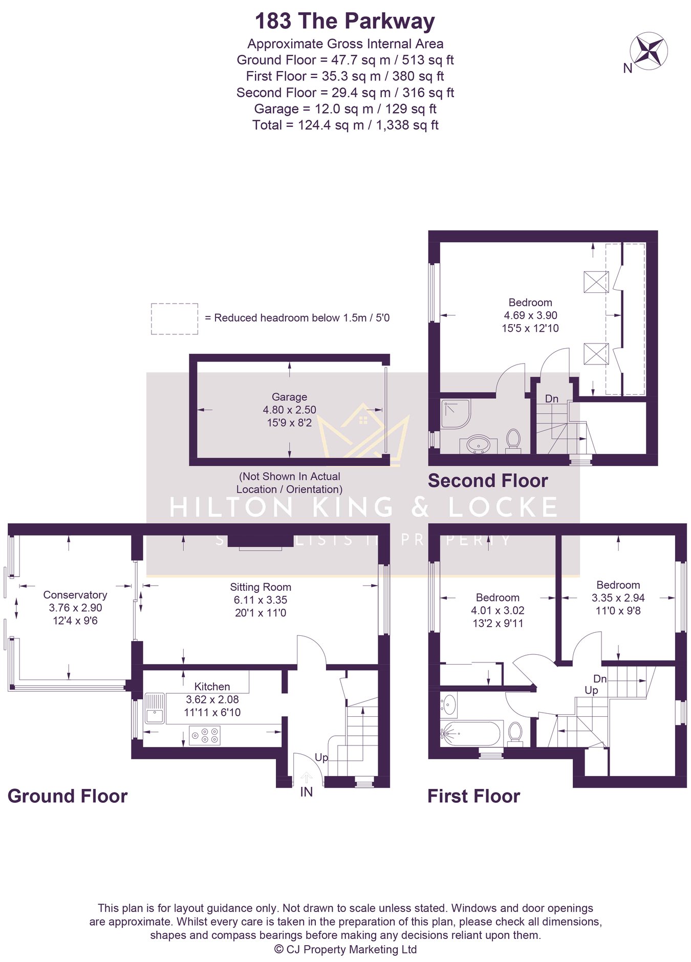 183, The Parkway, IVER floorplan