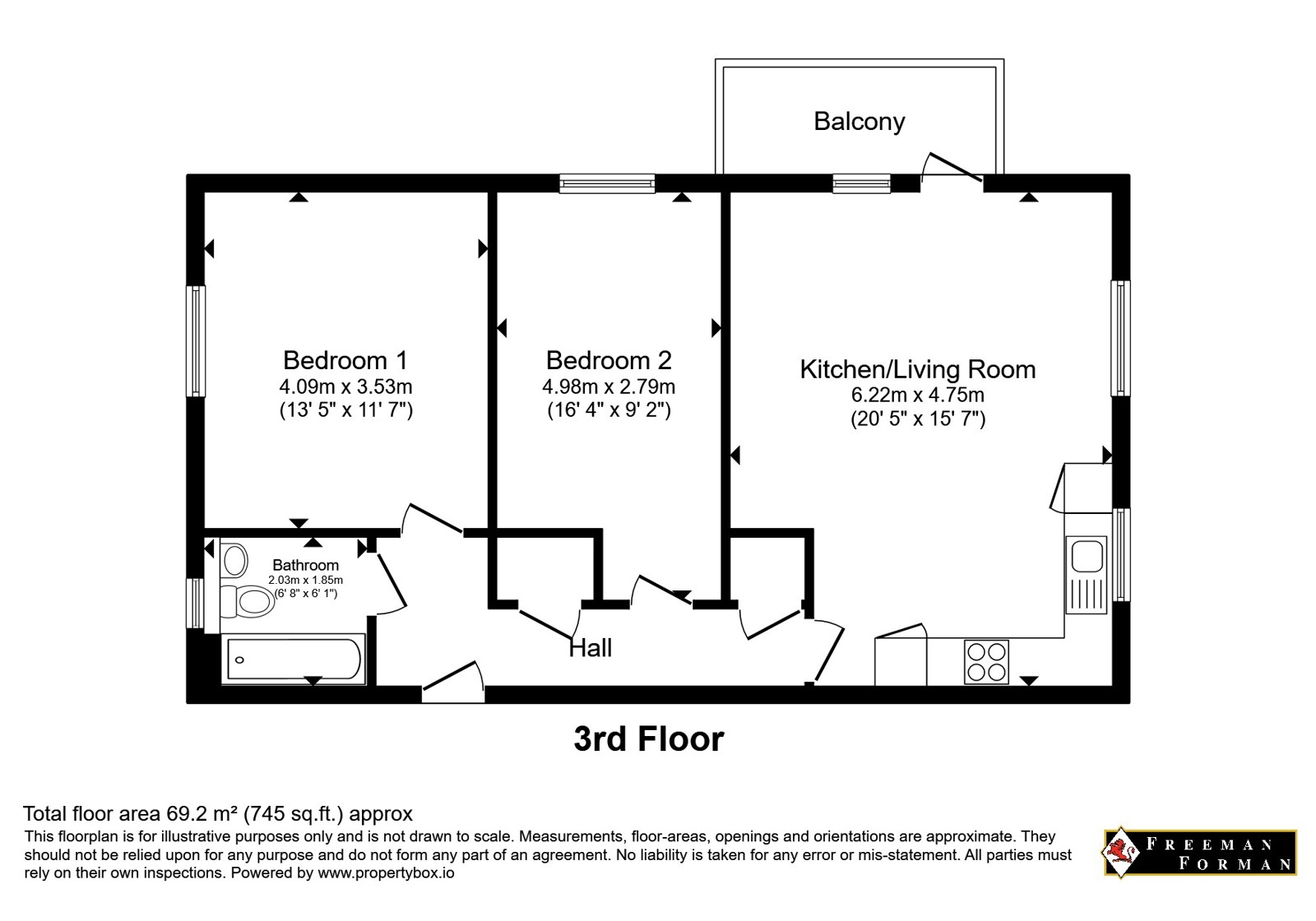 142, Greggs Wood Road, Kent floorplan