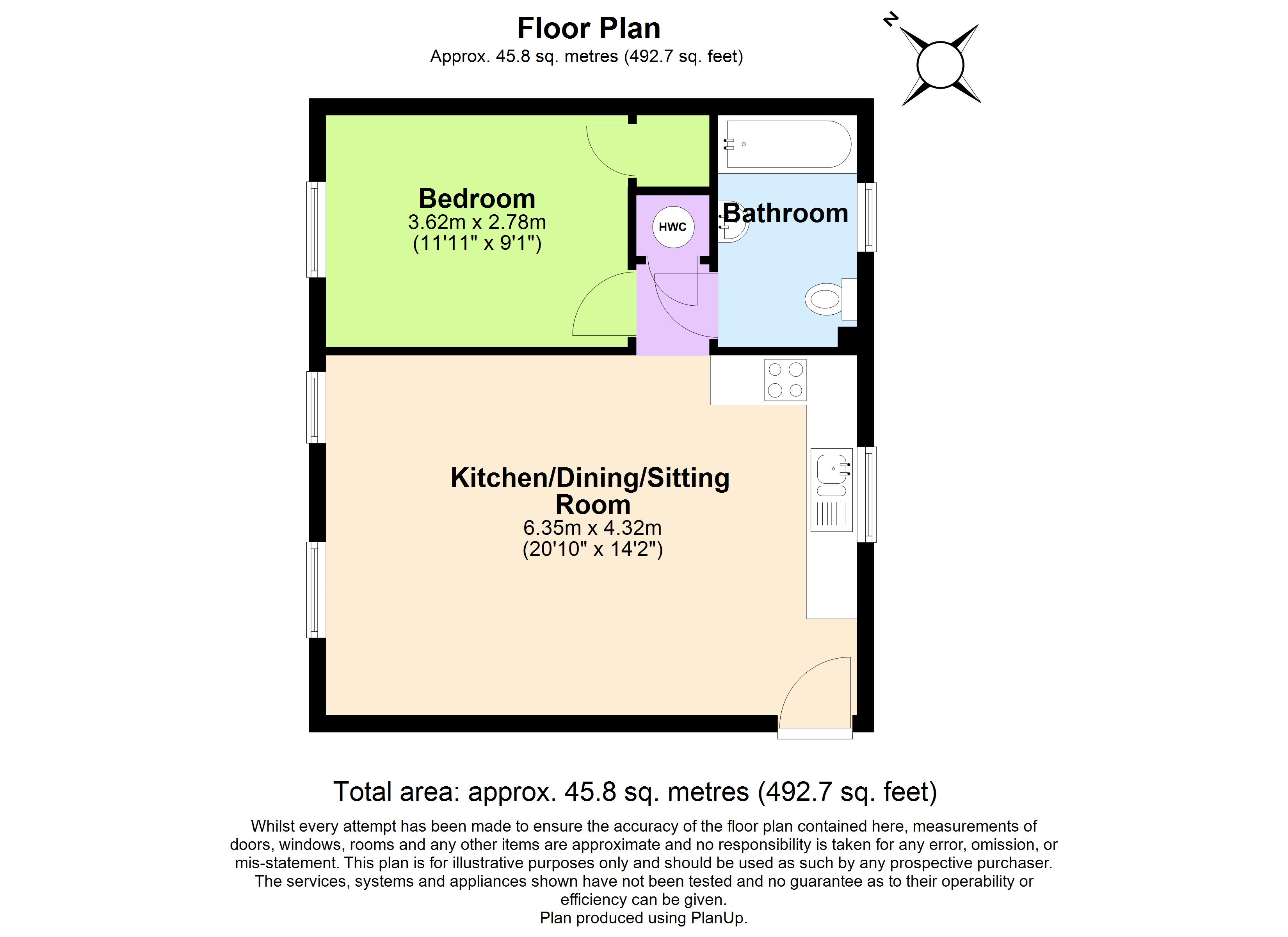 55, Tanglewood Way, Stroud floorplan