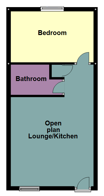1 Bedrooms Flat to rent in 9-11 Todmorden Road, Rochdale OL15