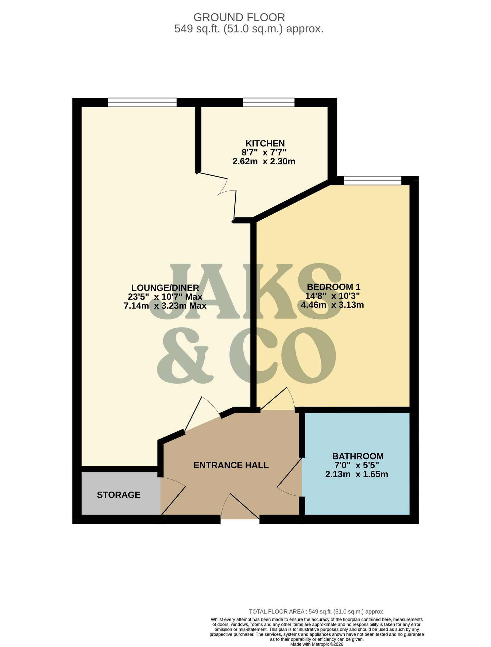 Souchay Court, 1,Flat 16, Clothorn Road, Manchester floorplan