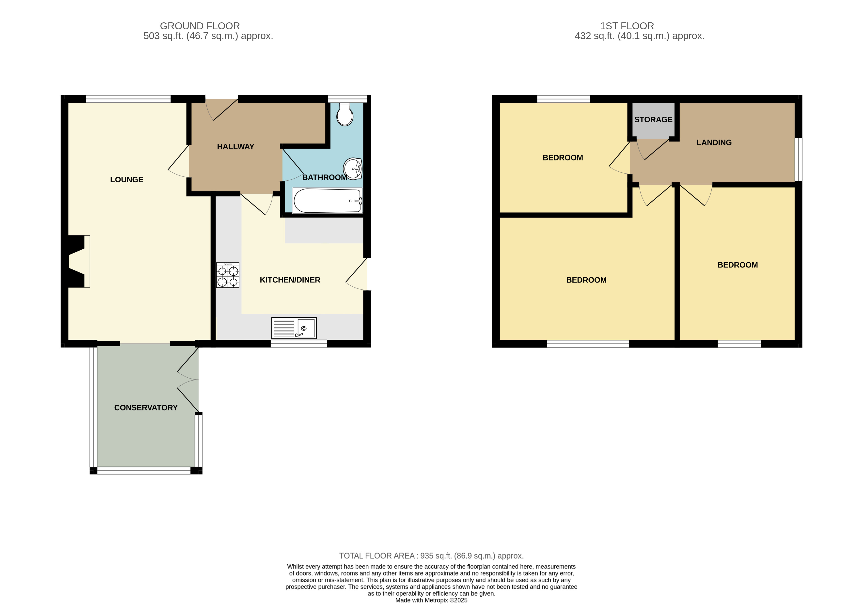41, Long Walk, Scarborough floorplan