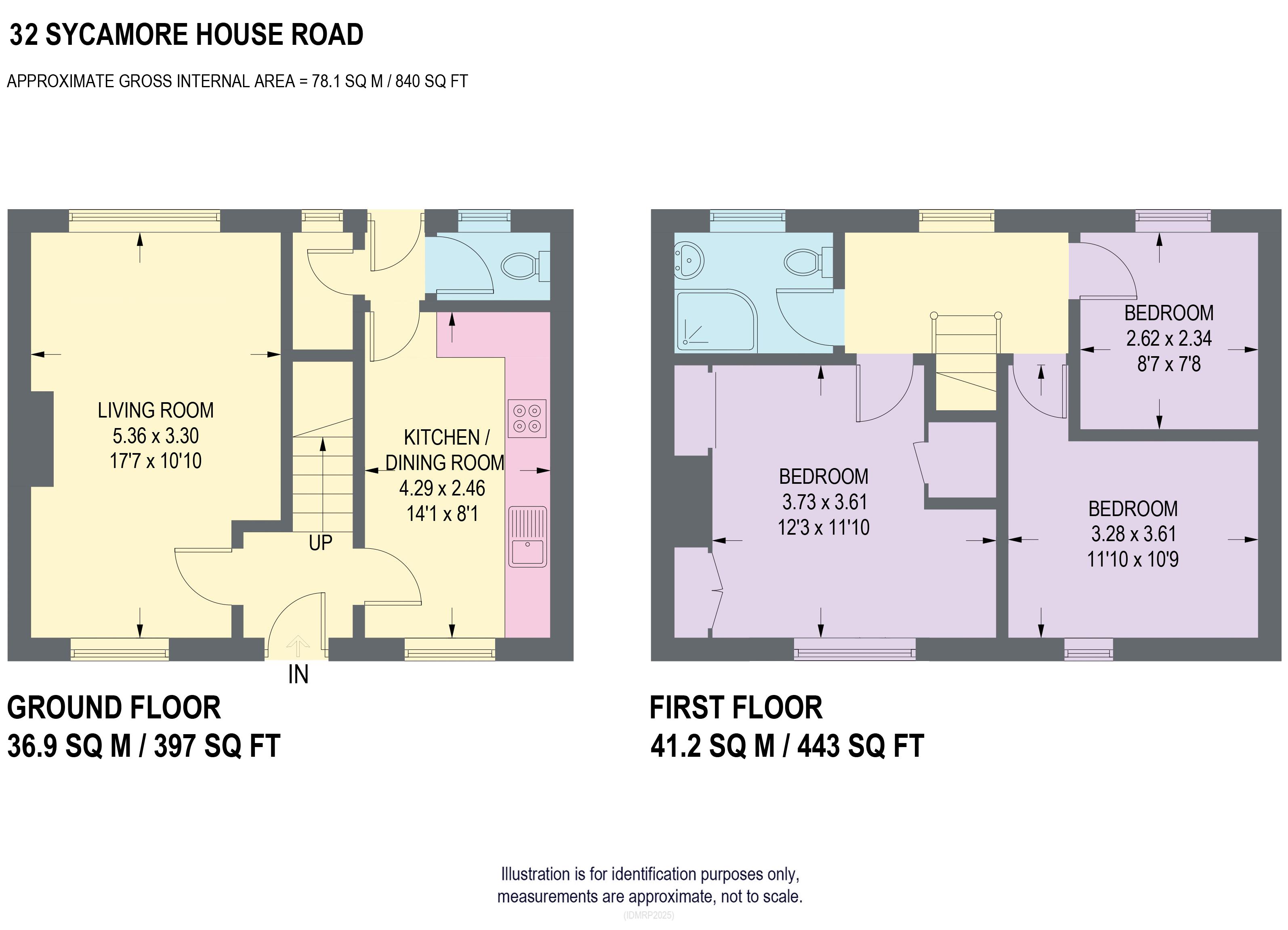 32, Sycamore House Road, Sheffield floorplan
