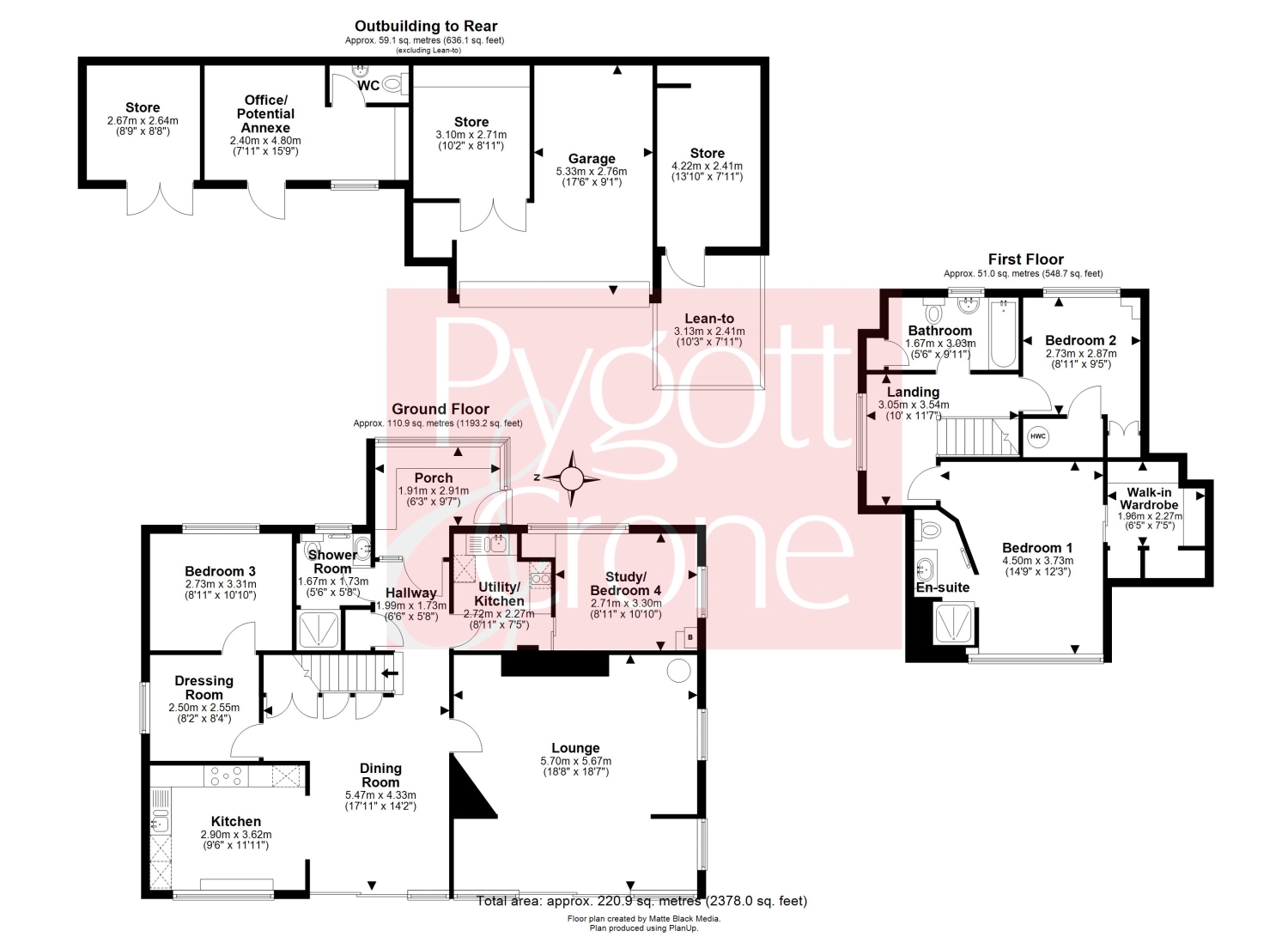 Shires, Blacksmith Lane, Lincoln floorplan