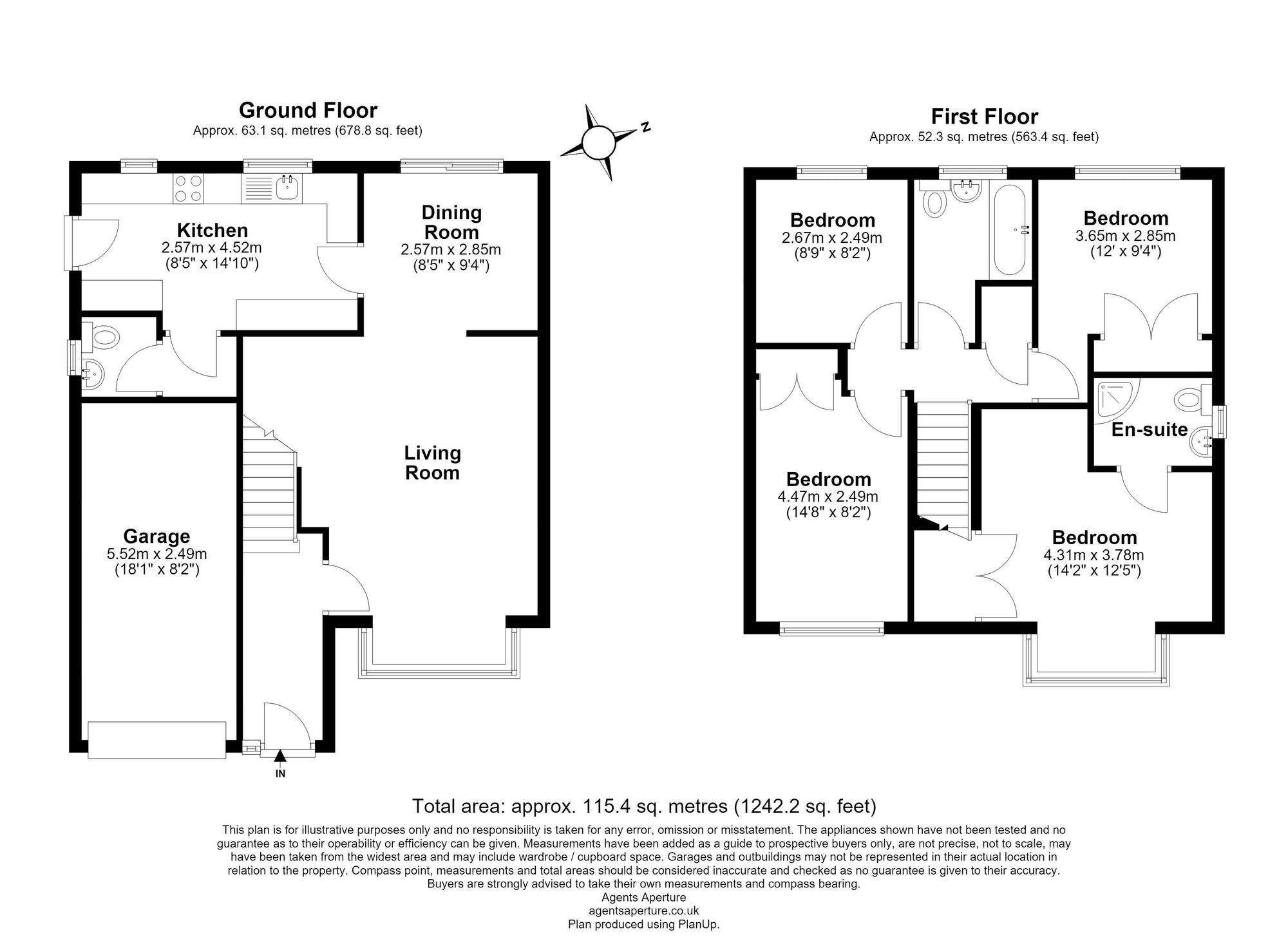 43 Hazelwood Drive, Maidstone floorplan