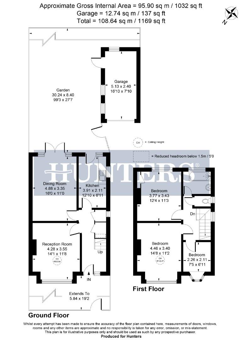 Hughes Road, Hayes, UB3 3AP floorplan