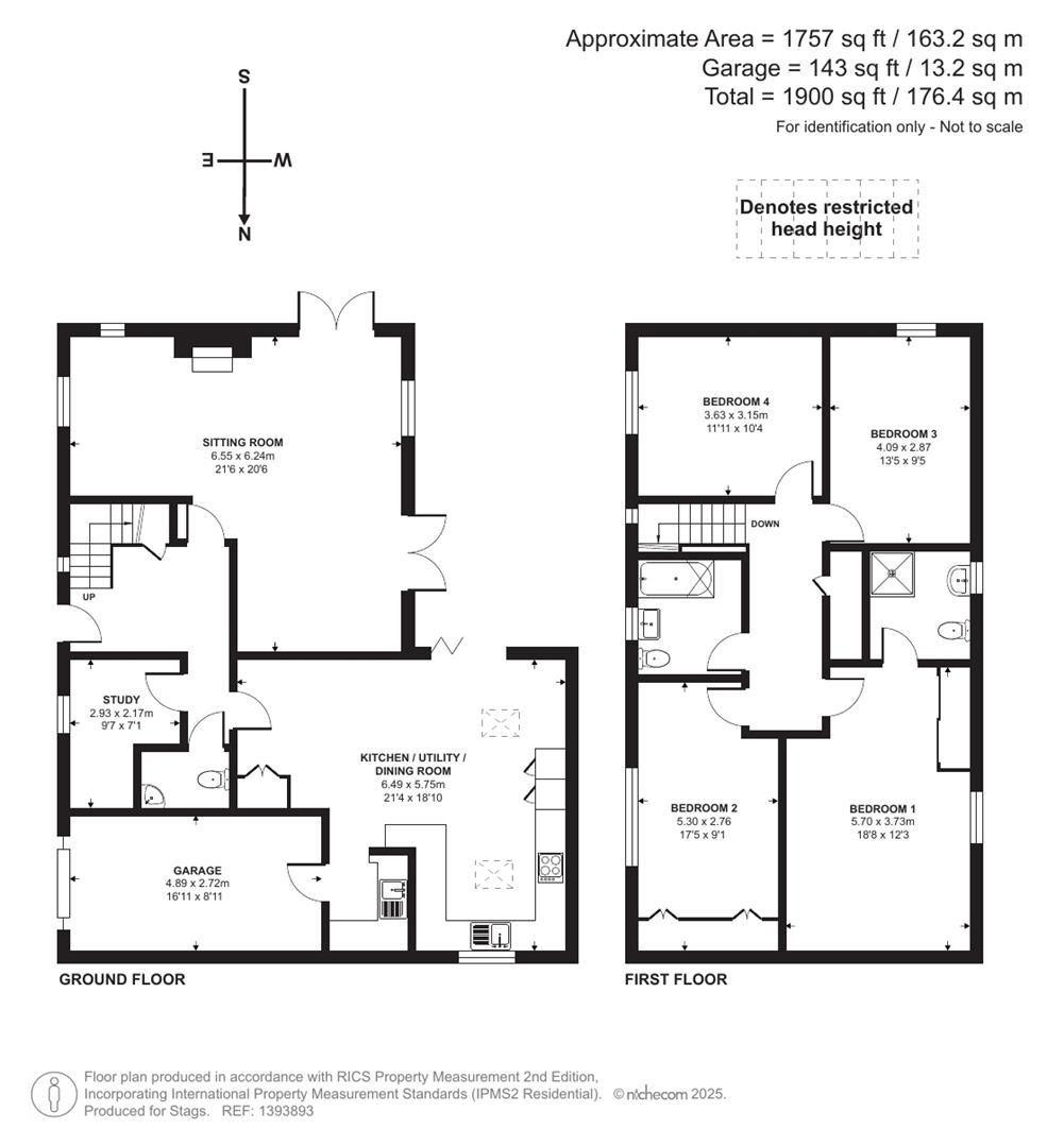 12, Marksmead, Beaminster floorplan