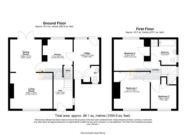 33, Rockwood Hill Estate, Ryton floorplan