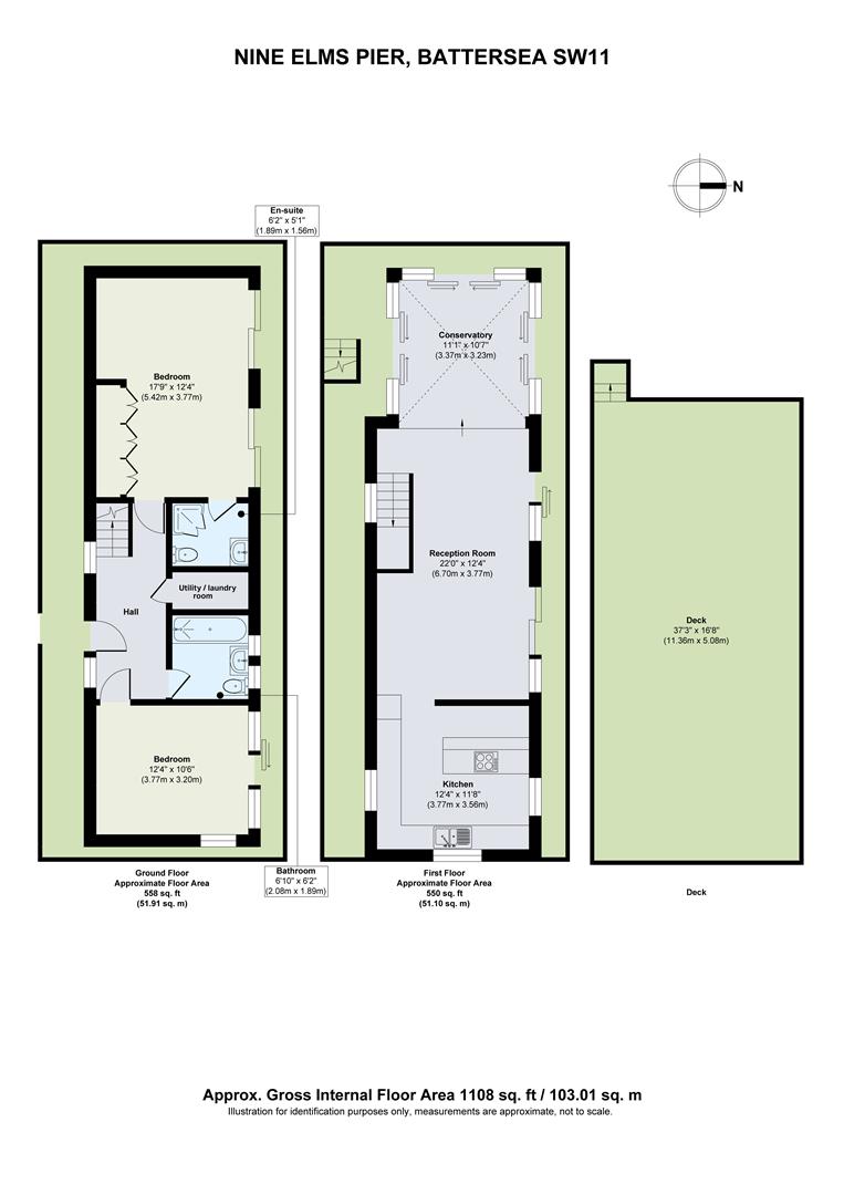 Caesarion, Nine Elms Pier, London floorplan