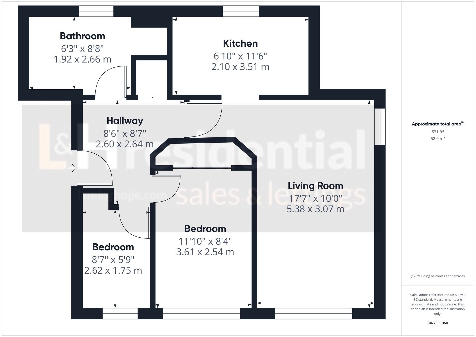 42 Kensington Way, Borehamwood floorplan