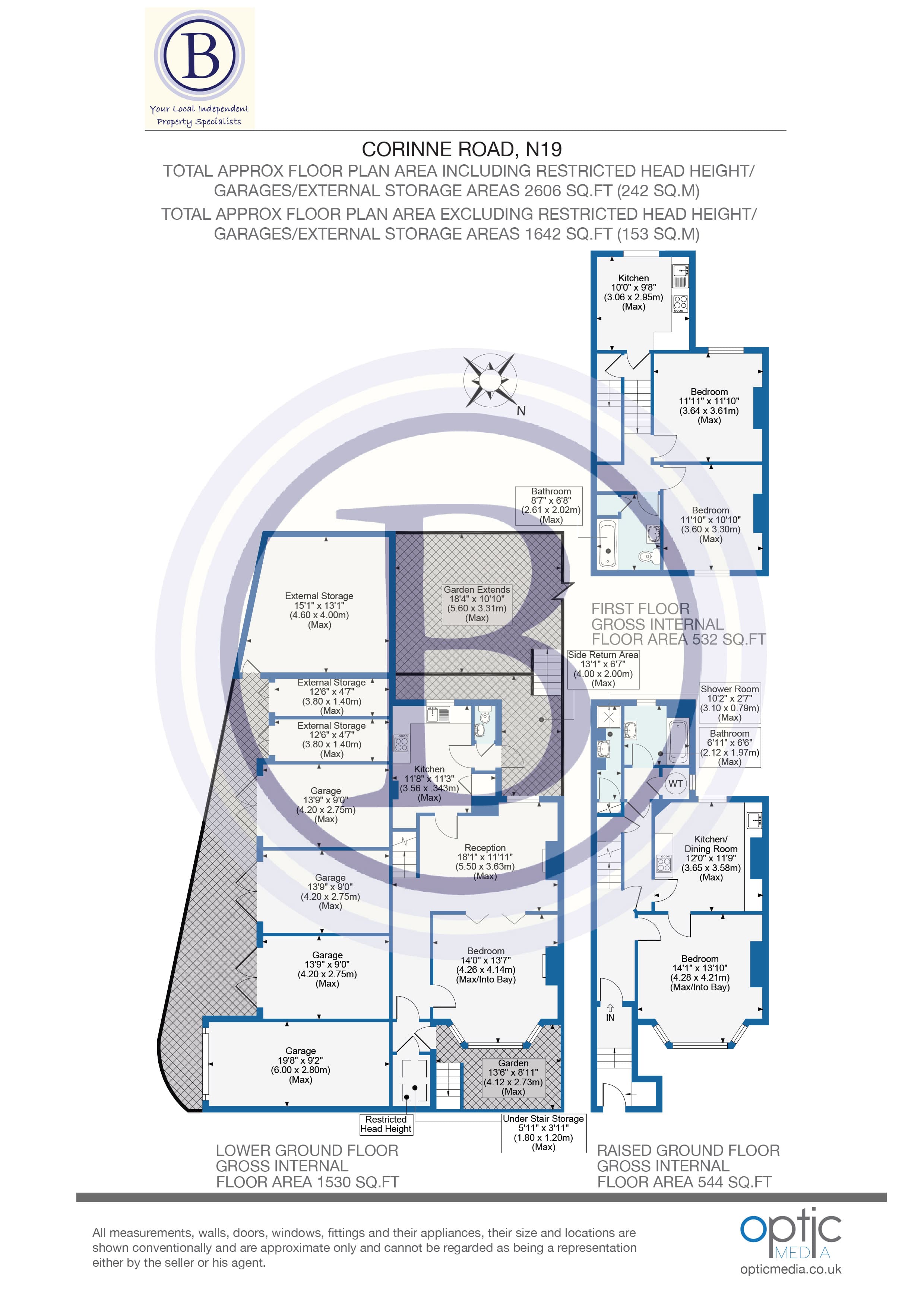48, Corinne Road NEW, London floorplan