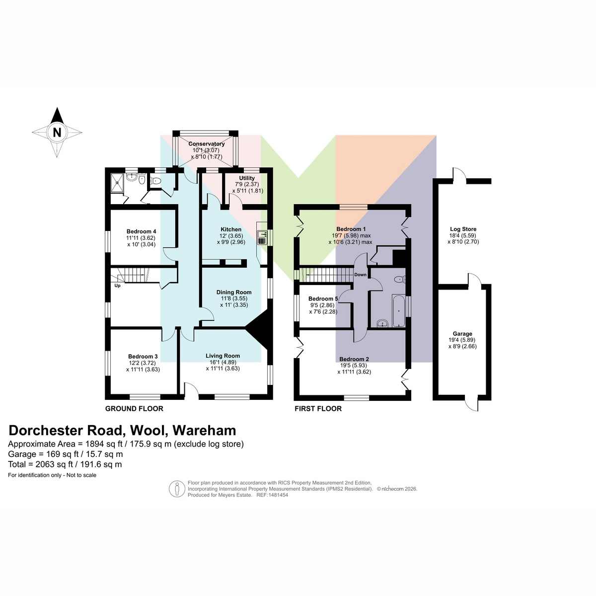 Flat Denton, Denton, Dorchester Road, Wareham floorplan
