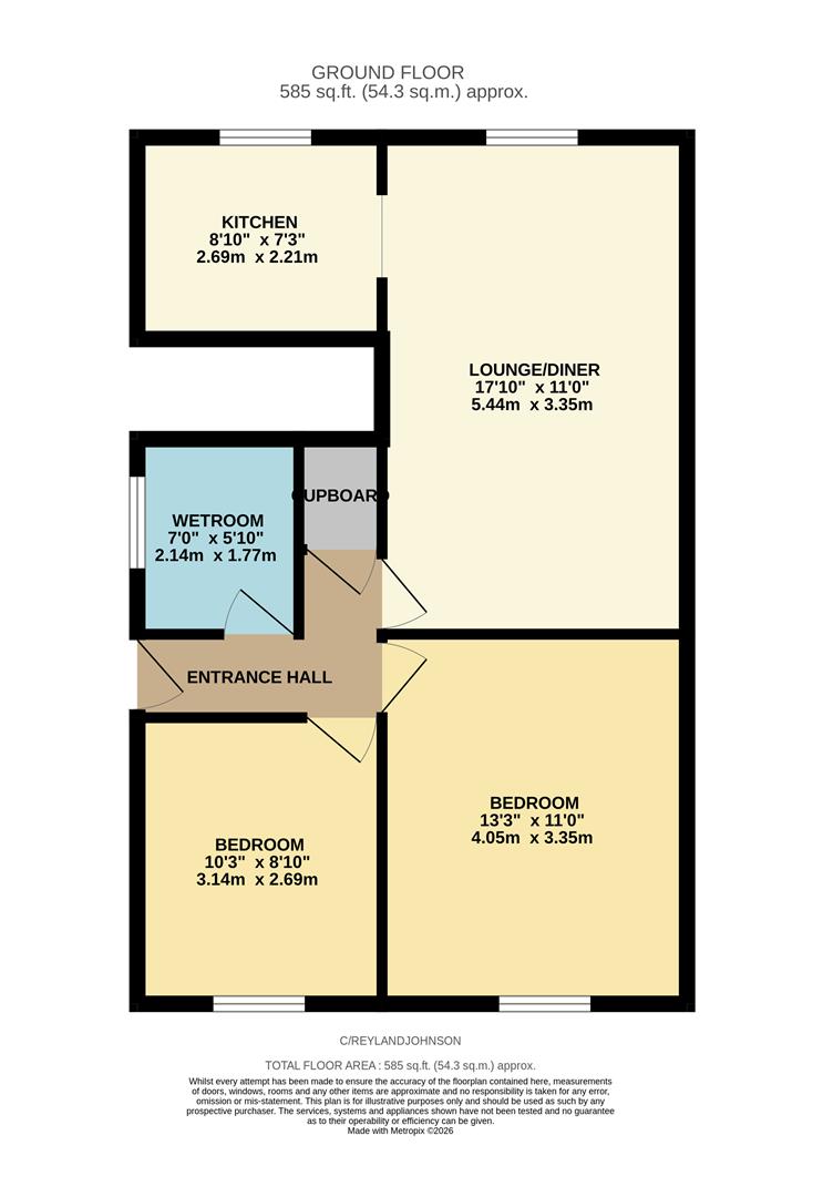5, Cloverfield, Harlow floorplan