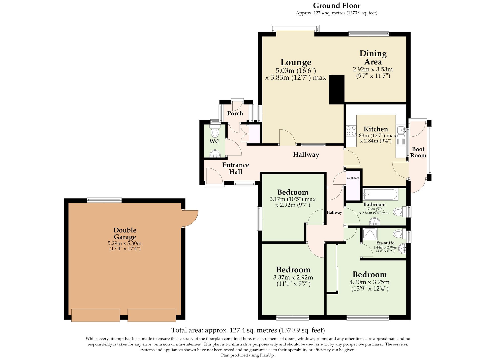 20 Shannon Drive, Great Yarmouth floorplan
