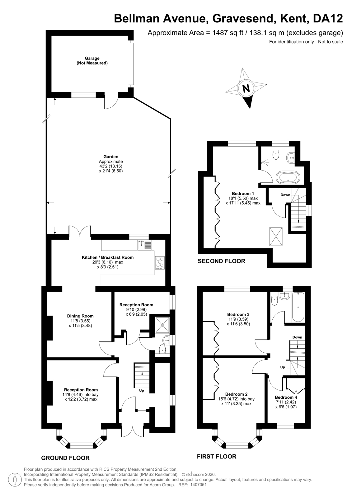 2, Bellman Avenue, Kent floorplan