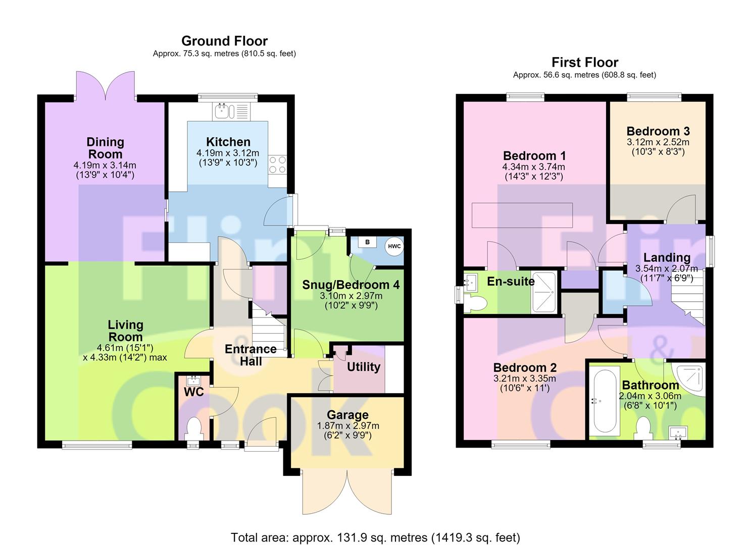 17, Pyon Close, Hereford floorplan