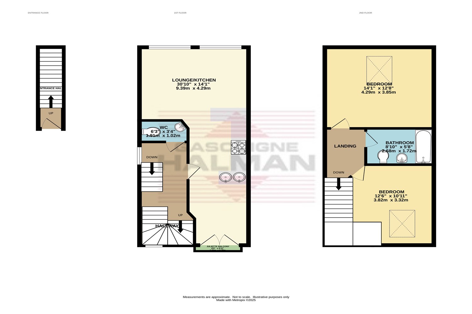 6, Torside Mews, Hadfield, Glossop floorplan