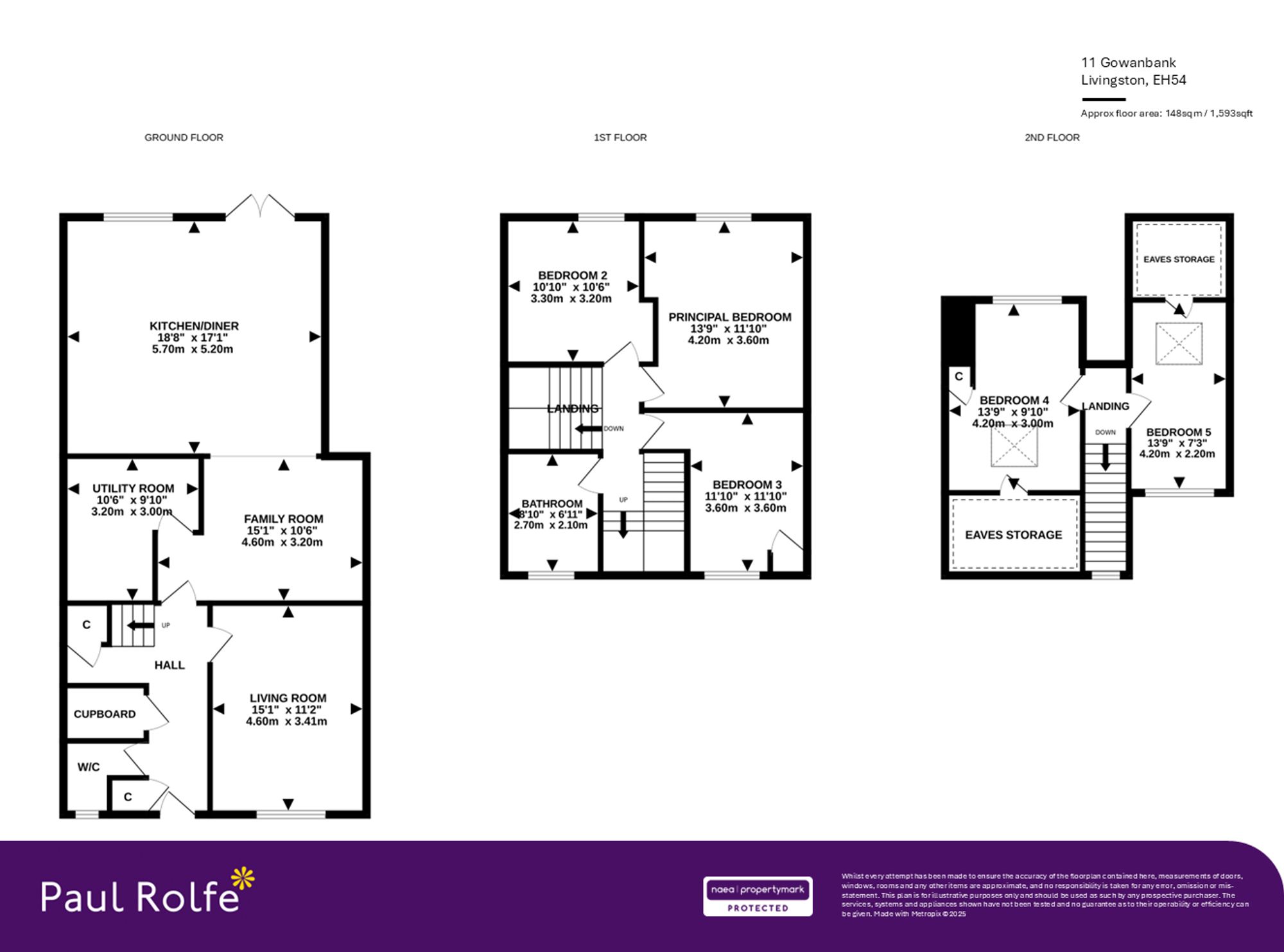 11 Gowanbank, Livingston floorplan
