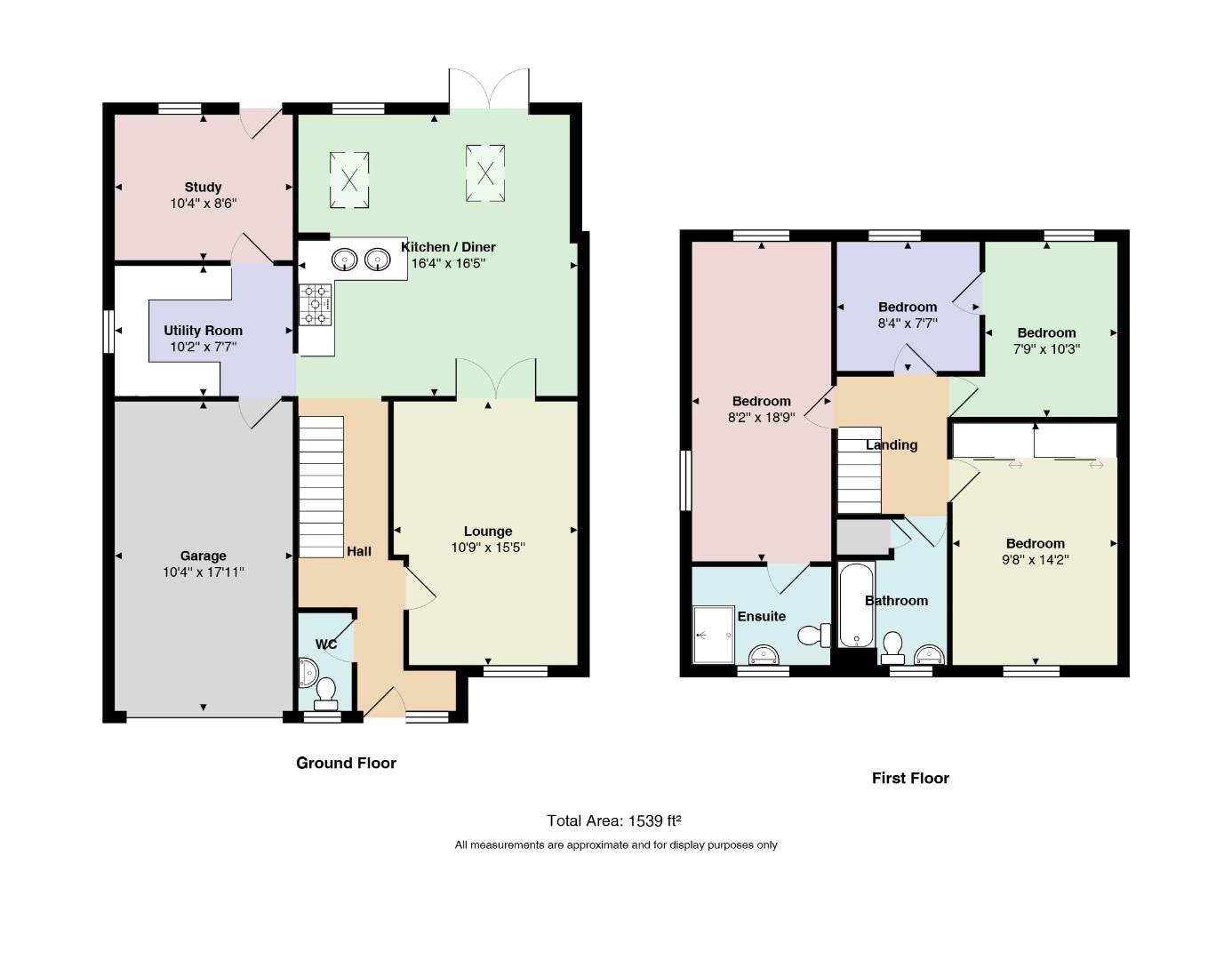 54, Derwent Road, Leighton Buzzard floorplan