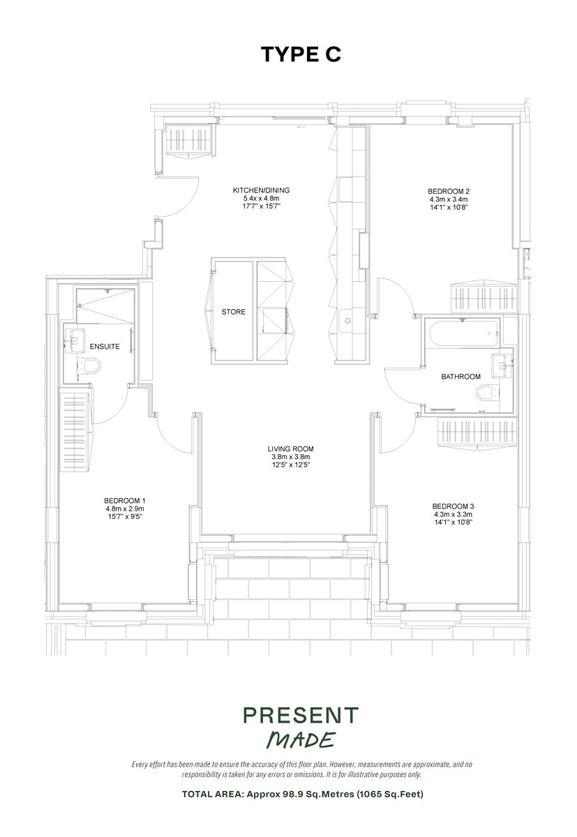 Milne Avenue, Cambridge floorplan