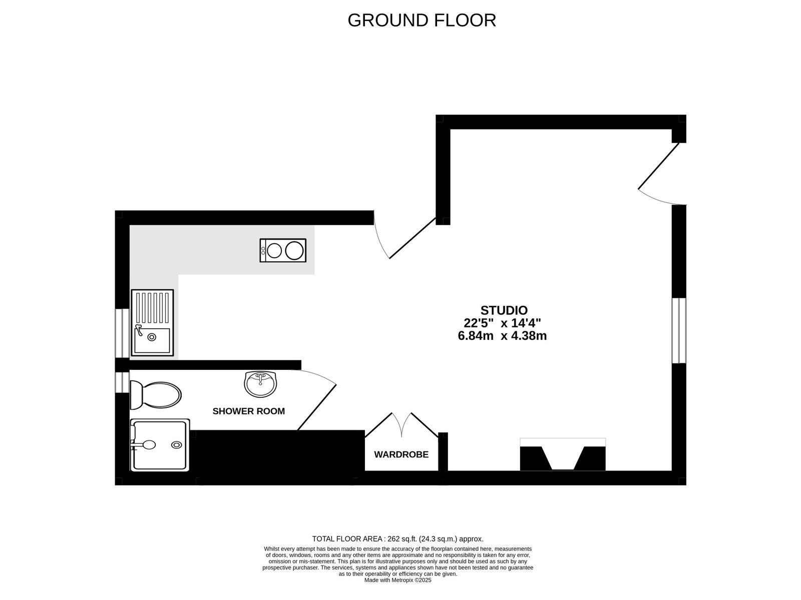 Harlequin House,Room 17, Coningsby Street, Hereford floorplan