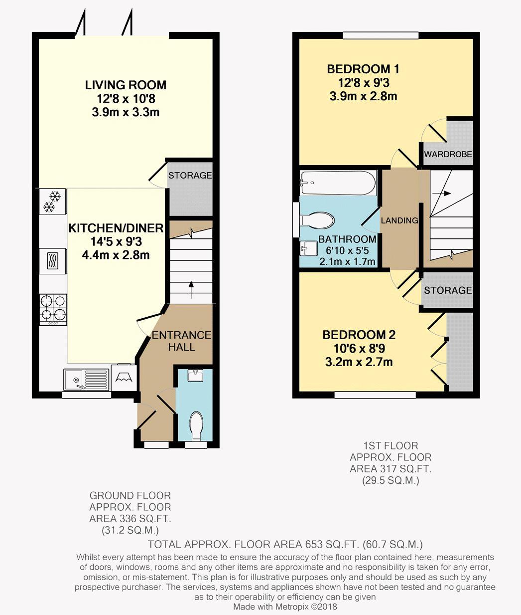 2 Bedrooms Semi-detached house for sale in Westerton Road, Tingley, Wakefield WF3