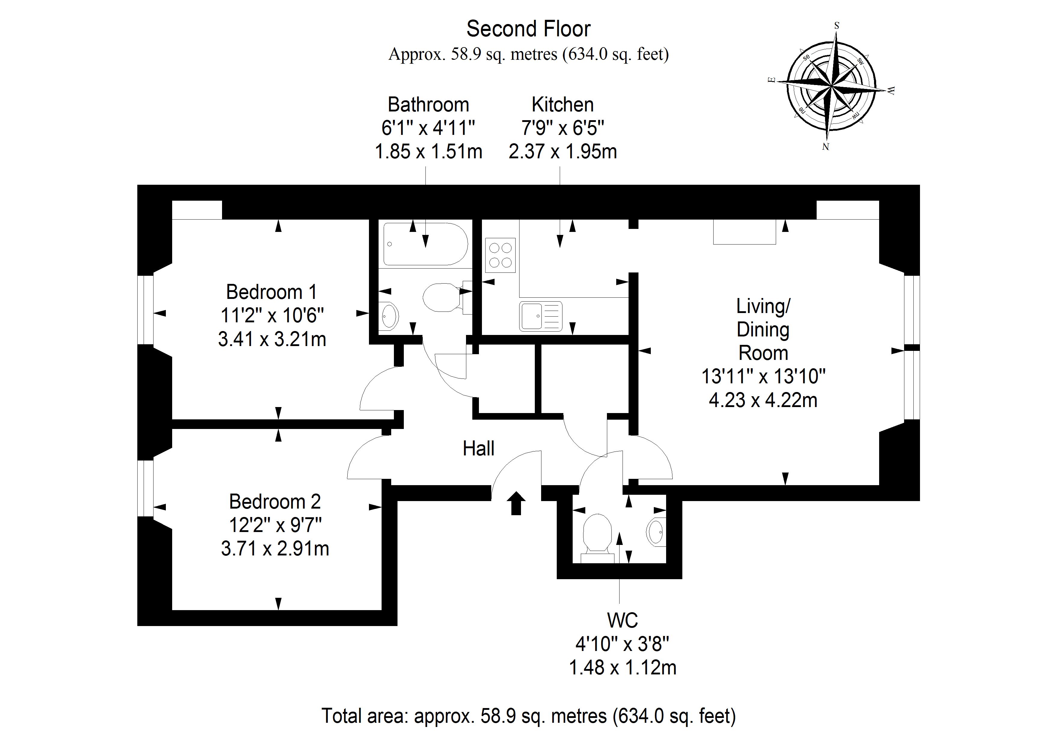 2 bed flat for sale in 4/6 Gladstone Terrace, Edinburgh EH9 Zoopla