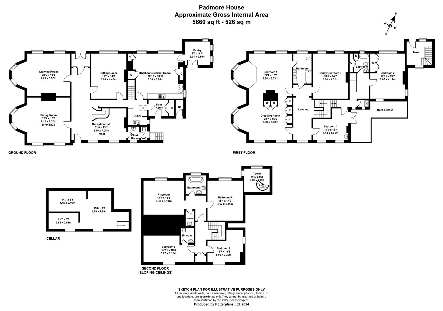 (Lot 1) Padmore House, Beatrice Avenue, Whippingham floorplan