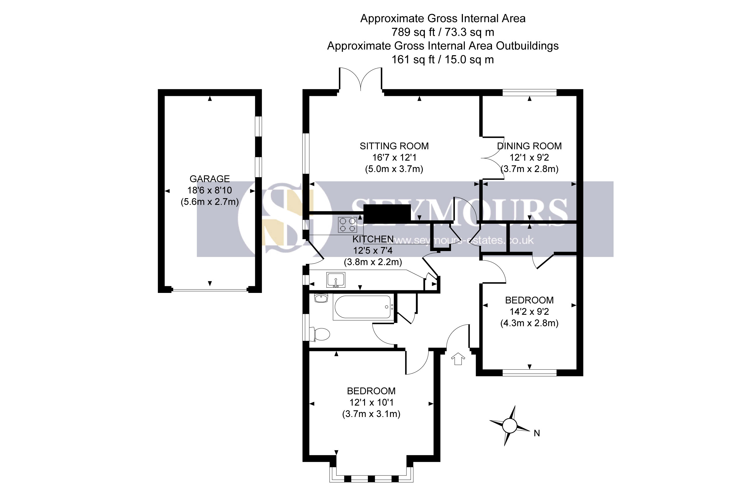 3 Bedrooms Bungalow for sale in Woking, Surrey GU22